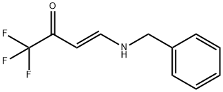 (E)-4-(BENZYLAMINO)-1,1,1-TRIFLUORO-3-BUTEN-2-ONE Struktur