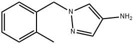 1-(2-METHYL-BENZYL)-1H-PYRAZOL-4-YLAMINE Struktur