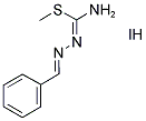 2,3-DIAZA-1-METHYLTHIO-4-PHENYLBUTA-1,3-DIENYLAMINE, IODIDE Struktur