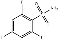 2,4,6-TRIFLUOROBENZENESULPHONAMIDE Struktur