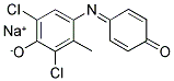 2,6-DICHLOROINDO-M-CRESOL SODIUM SALT Struktur