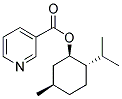 MENTHYL NICOTINATE Struktur