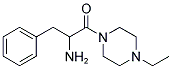 1-(4-ETHYLPIPERAZIN-1-YL)-1-OXO-3-PHENYLPROPAN-2-AMINE Struktur