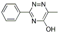 6-METHYL-3-PHENYL-1,2,4-TRIAZIN-5-OL Struktur