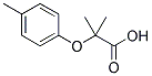 2-METHYL-2-P-TOLYLOXY-PROPIONIC ACID Struktur