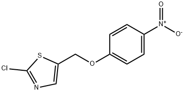 (2-CHLORO-1,3-THIAZOL-5-YL)METHYL 4-NITROPHENYL ETHER Struktur