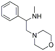 (2-MORPHOLIN-4-YL-1-PHENYLETHYL)METHYLAMINE Struktur