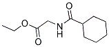 (CYCLOHEXANECARBONYL-AMINO)-ACETIC ACID ETHYL ESTER Struktur