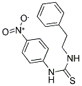 ((4-NITROPHENYL)AMINO)((2-PHENYLETHYL)AMINO)METHANE-1-THIONE Struktur