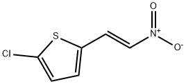 2-CHLORO-5-(2-NITROVINYL)THIOPHENE Struktur