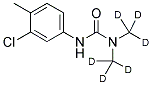 CHLOROTOLURON D6 Struktur