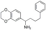 1-(2,3-DIHYDRO-BENZO[1,4]DIOXIN-6-YL)-4-PHENYL-BUTYLAMINE Struktur