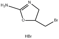 5-BROMOMETHYL-4,5-DIHYDRO-OXAZOL-2-YLAMINEHYDROBROMIDE Struktur