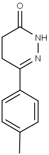 2,3,4,5-TETRAHYDRO-6(P-TOLYL)-3(2H)-PYRIDAZINONE Struktur