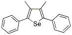 3,4-DIMETHYL-2,5-DIPHENYLSELENOPHENE Struktur