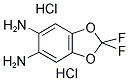 5,6-DIAMINO-2,2-DIFLUOROBENZODIOXOLE, DIHYDROCHLORIDE Struktur