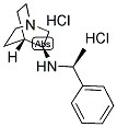 [S-(R,S)]-(+)-N-(1-PHENYLETHYL)-1-AZABICYCLO[2.2.2]OCTAN-3-AMINE, DIHYDROCHLORIDE Struktur