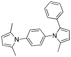 1-[4-(2,5-DIMETHYL-1H-PYRROL-1-YL)PHENYL]-2-METHYL-5-PHENYL-1H-PYRROLE Struktur