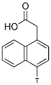 1-NAPHTHYLACETIC ACID, [4-3H] Struktur