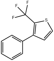 3-PHENYL-2-(TRIFLUOROMETHYL)THIOPHENE Struktur