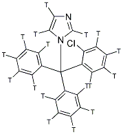 CLOTRIMAZOLE, [3H]- Struktur