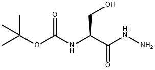 BOC-SER-NHNH2 Struktur