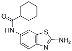 CYCLOHEXANECARBOXYLIC ACID (2-AMINO-BENZOTHIAZOL-6-YL)-AMIDE Struktur