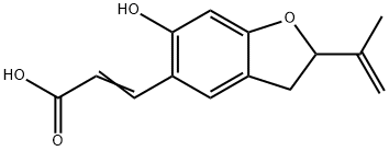 3-(6-HYDROXY-2-ISOPROPENYL-2,3-DIHYDRO-BENZOFURAN-5-YL)-ACRYLIC ACID price.