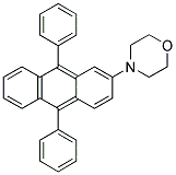 9,10-DIPHENYL-2-N-MORPHOLINOANTHRACENE Struktur