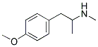 4-METHOXYMETHAMPHETAMINE Struktur