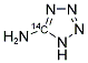 5-AMINOTETRAZOLE [5-14C] Struktur