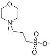 N-METHYL-N-(3-SULFOPROPYL)MORPHOLINIUM, INNER SALT Struktur