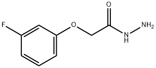 (3-FLUORO-PHENOXY)-ACETIC ACID HYDRAZIDE Struktur