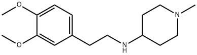 [2-(3,4-DIMETHOXY-PHENYL)-ETHYL]-(1-METHYL-PIPERIDIN-4-YL)-AMINE Struktur