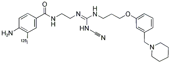 [125I]IODOAMINOPOTENTIDINE Struktur