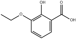 3-ETHOXY-2-HYDROXY-BENZOIC ACID Struktur