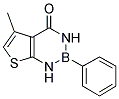 5-METHYL-2-PHENYL-2,3-DIHYDROTHIENO[2,3-D][1,3,2]DIAZABORININ-4(1H)-ONE Struktur