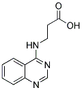 3-(QUINAZOLIN-4-YLAMINO)-PROPIONIC ACID Struktur