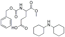 Z-DL-GLU-OME DCHA Struktur