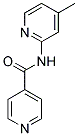 N-(4-METHYL-PYRIDIN-2-YL)-ISONICOTINAMIDE Struktur