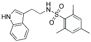 (2-INDOL-3-YLETHYL)((2,4,6-TRIMETHYLPHENYL)SULFONYL)AMINE Struktur