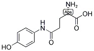 GAMMA-GLUTAMINYL-4-HYDROXYBENZENE Struktur