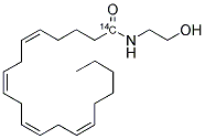 ANANDAMIDE, [ARACHIDONYL-1-14C] Struktur