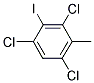 1,3,5-TRICHLORO-2-IODO-4-METHYLBENZENE Struktur