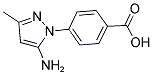 4-(5-AMINO-3-METHYL-PYRAZOL-1-YL)-BENZOIC ACID Struktur