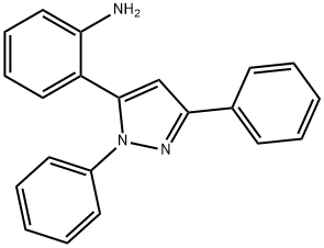 1,3-DIPHENYL-5-(2-AMINOPHENYL)PYRAZOLE Struktur