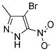 4-BROMO-3-METHYL-5-NITRO-1H-PYRAZOLE Struktur