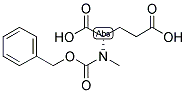 N-ALPHA-BENZYLOXYCARBONYL-N-ALPHA-METHYL-L-GLUTAMIC ACID Struktur