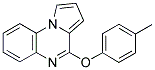 4-(4-METHYLPHENOXY)PYRROLO[1,2-A]QUINOXALINE Struktur