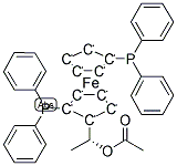 (R)-(S)-BPPFOAC Struktur